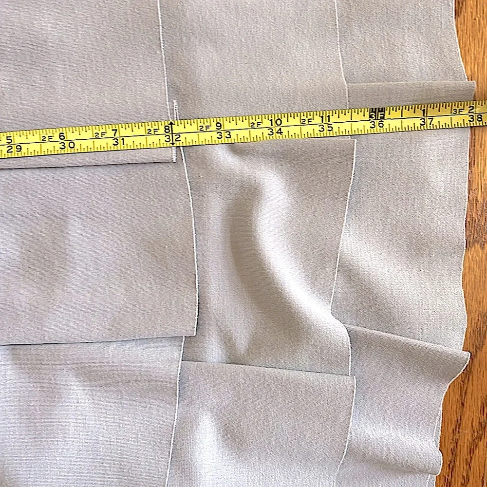 🔥NWOT EuropeanStyleItalyStunning DressTimelessDesignFigureFlatteringSoftGreyM/L - Picture 8 of 13